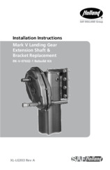 Installation Instructions for HOLLAND MARK V Landing Gear Extension Shaft & Bracket Replacement
