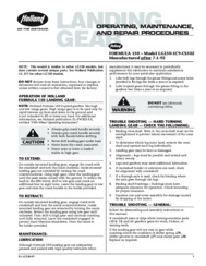 Formula 150 Operating Maintenance and Repair Procedures