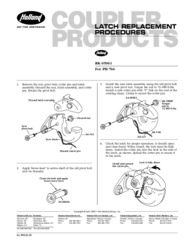 PH-760 Latch Replacement Instructions
