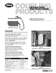 Pintle Hook Wear Gage Operating Instructions