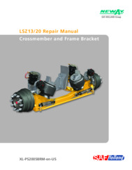 NEWAY LSZ13/20 Crossmember & Frame Bracket Repair Manual