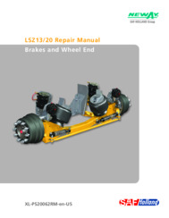 NEWAY LSZ13/20 Brake & Wheel End Repair Manual