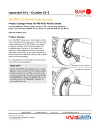 ABS Tone Ring Change for SAF P89 PLUS Air Disc Brake Systems