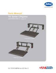 TG Series Liftgates Parts Manual