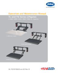 Holland TL and TG Series Liftgates Operation and Maintenance Manual