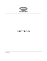 Safety Rules