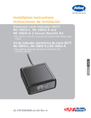 ELI Retrofit Kit Installation Instructions for HOLLAND FW31, FW33 & FW35 Series Fifth Wheel Top Plates