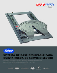 Sitsema Deslizante para uso Pesado para Quinta Ruedas HOLLAND, (XL-FW20129SL-es-US)