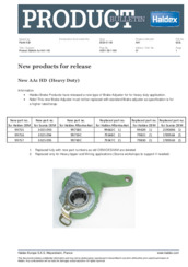 AA1 Heavy Duty - Important Info - Brake Adjuster