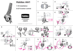 AA1 Function control instructions - Installation Instructions - Brake Adjuster
